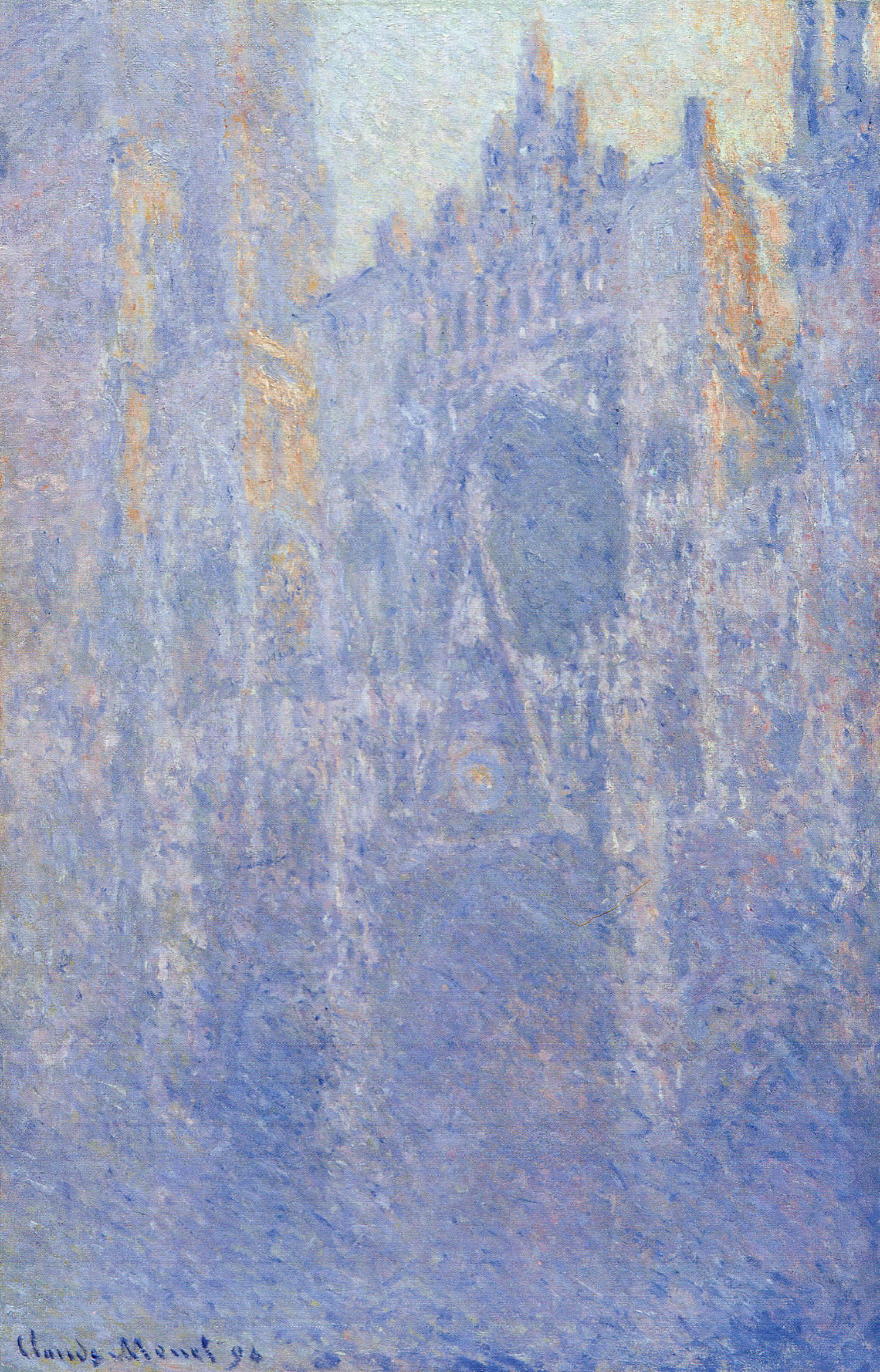 Rouen Cathedral, the Portal, Morning Fog 1894